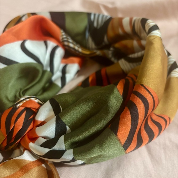 Colorful Patterned Scarf - Picture 2 of 4